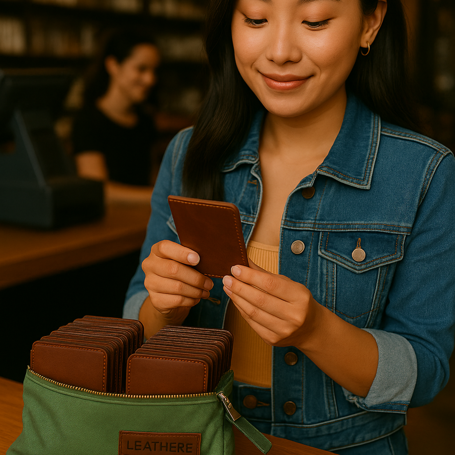 Premium Leather Card Holder Gift Set – 20 Piece Collection - Berkeley by LEATHERE