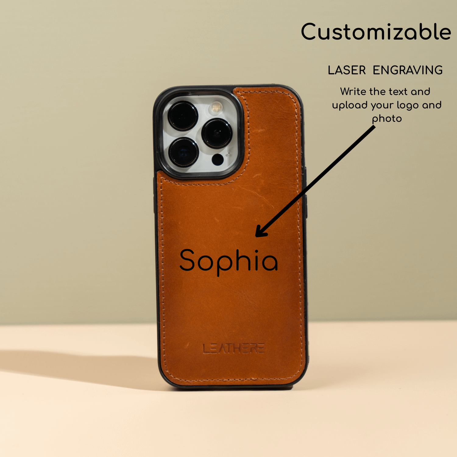 iPhone 17 Series Brown Leather Case - Austin (pre-order)