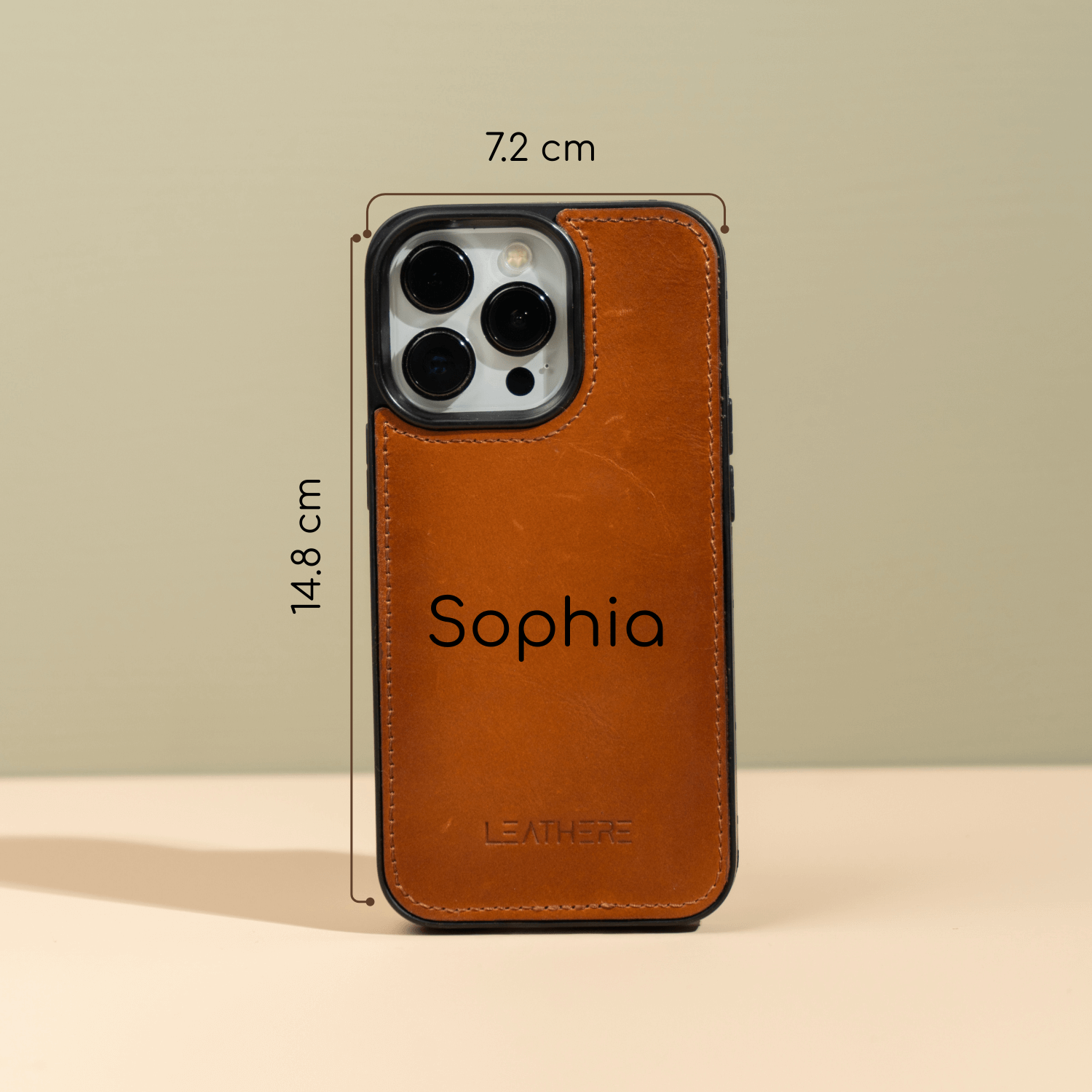 iPhone 17 Series Brown Leather Case - Austin (pre-order)
