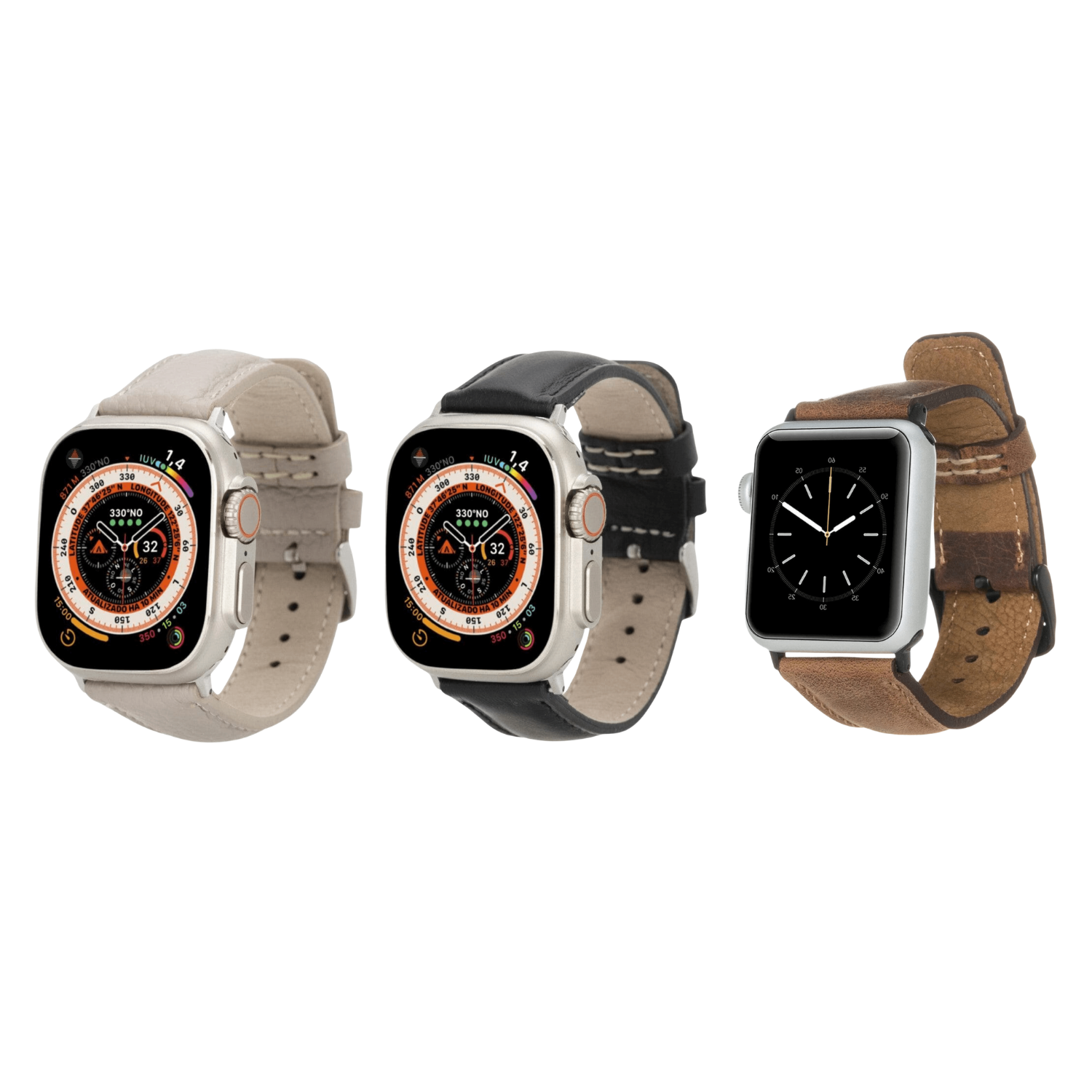 Apple Watch Leather Strap Business Set - Boston