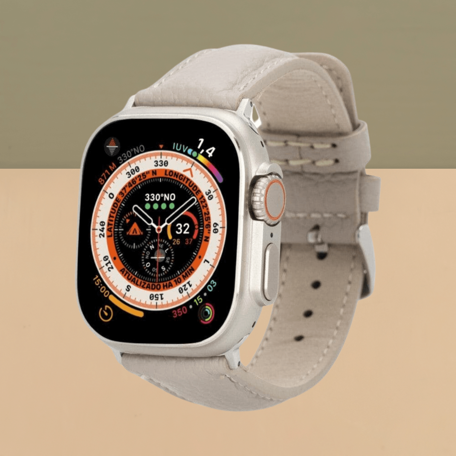 Apple Watch Leather Strap Business Set - Boston